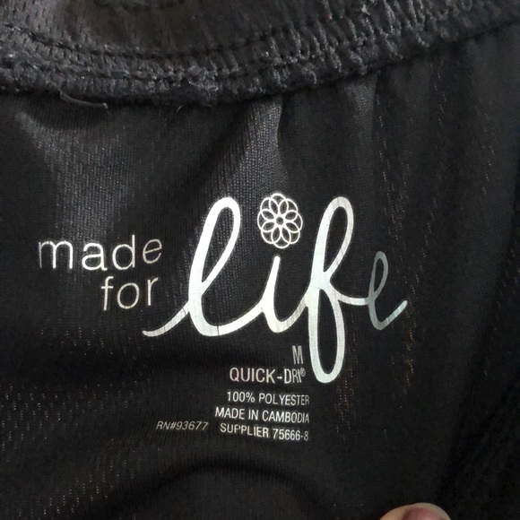 Navy & green gym shorts - Picture 4 of 4